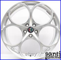 1 Jante En Alliage Alfa Romeo STELVIO QV 10x20 SILVER Originale 156117303