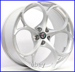 1 Jante En Alliage Alfa Romeo STELVIO QV 10x20 SILVER Originale 156117303