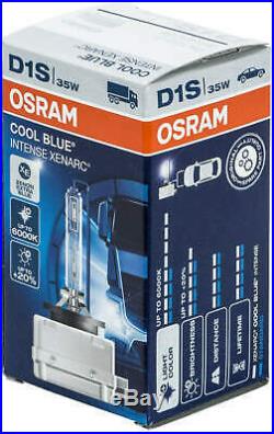 2X Osram D1S Lampe à Décharge de Gaz Xenon Phares 6000K Xenarc Cool Bleu Intense