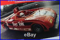 AFFICHE ANCIENNE ORIGINALE ALFA ROMEO TYPO 33 SC12 car auto 1977 World Champion