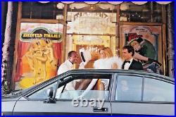 AFFICHE ORIGINALE CONCESSION ALFA ROMEO GTV GTV6 ALFETTA ziegfeld follies 1980