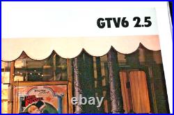 AFFICHE ORIGINALE CONCESSION ALFA ROMEO GTV GTV6 ALFETTA ziegfeld follies 1980