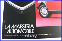AFFICHE ORIGINALE GARAGE ALFA ROMEO ALFASUD 1.5 Ti RALLYE MONTE CARLO 1982 gp N AFFICHE ORIGINALE GARAGE ALFA ROMEO ALFASUD 1.5 Ti RALLYE MONTE CARLO 1982 gp N
