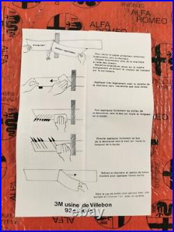 Alfa Romeo Kit Autocollant Latéral Alfetta 2.0 Original Boîte NOS