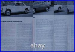 Alfa Romeo brochure depliants modelli anni 60 originale italiano/inglese