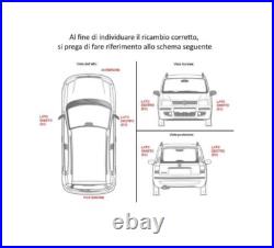 Base Sous Poignée Avant Gauche Giulietta ORIGINALE ALFA ROMEO 71773831