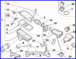 Capteur Masse Air Fiat Originale Type 500X Alfa Romeo Stelvio Giulia 46356099 Capteur Masse Air Fiat Originale Type 500X Alfa Romeo Stelvio Giulia 46356099