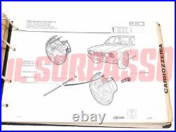 Catalogue Pièces Carrosserie Mécanique Alfa Romeo ALFETTA 1800 Berline Originale