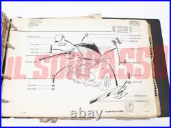 Catalogue Pièces Carrosserie Mécanique Alfa Romeo Giulia 1300 Super Originale