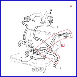 Ceinture De Sécurité Arrière Gauche Alfa Romeo 147 Originale 735287791