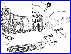 Coupe Huile Boîte Alfa Romeo 33 Et Moteurs Boxer 145 146 Original Alfa 60746057