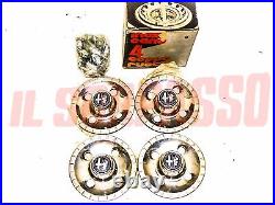 Coupes Roue Boulons Couverture Moyeu + Blasons + Alfa Romeo Sud Original