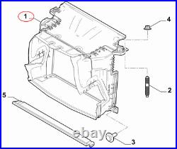 Déflecteur d'air Convogliatore Radiateur Original Alfa Romeo Stelvio 50552862
