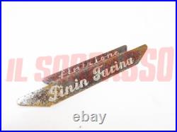 Emblème Logo Finition PININFARINA FIAT LANCIA ALFA ROMEO FERRARI ORIGINAL