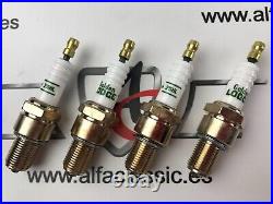 Ensemble De 4 Bougies Originales Alfa Romeo Golden Lodge 25HL Réf OEM 60504563 Ensemble De 4 Bougies Originales Alfa Romeo Golden Lodge 25HL Réf OEM 60504563