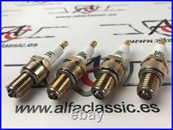 Ensemble De 4 Bougies Originales Alfa Romeo Golden Lodge 25HL Réf OEM 60504563 Ensemble De 4 Bougies Originales Alfa Romeo Golden Lodge 25HL Réf OEM 60504563