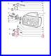 Fermeture Éclair Port Latéral SX Inférieure Alfa Romeo 147 Gt Original