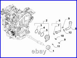 Filtre Récupération Vapeurs Huile Souffle By Original Alfa Romeo Giulia Stelvio