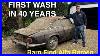 First Wash In 40 Years Revealing A Hidden Classic Alfa Romeo 1750