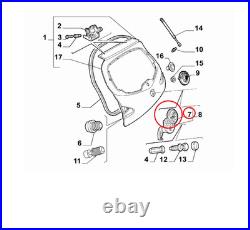Fregio Logo Porte Arrière Alfa Romeo 147 Original 71717904