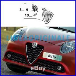 Grille Avant ORIGINAL Alfa Romeo MiTo MY2016 argent restyling new ita CAF