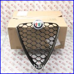 Grille Radiateur Carbone Alfa Romeo Giulia Cod. 50549334 Neuf Originale