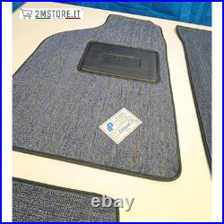 Jeu De Tapis En Velours Bleu Paolini Originale Pour Alfa Romeo Alfasud III 1980
