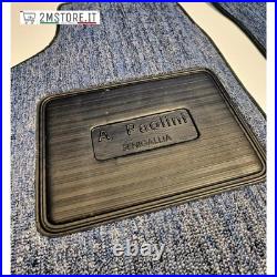 Jeu De Tapis En Velours Bleu Paolini Originale Pour Alfa Romeo Alfasud III 1980