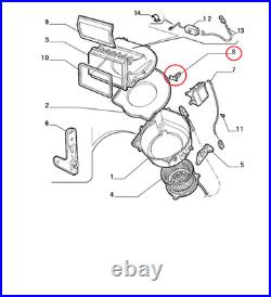 Levier De Chauffage ALFA ROMEO 166 LANCIA KAPPA ORIGINALE 46721517