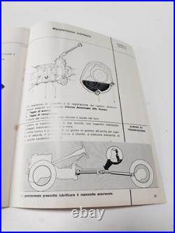 Manuel D'Uso Et De Maintenance Alfa Romeo Giulia Super 1.3 1.6 Neuf Original 72
