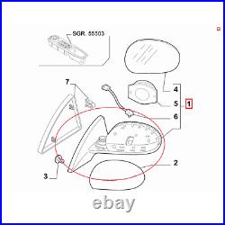 Miroir Rétroviseur Gauche Alfa Romeo 159 Original 156074102