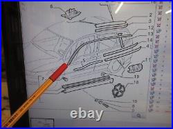 Original Alfa Romeo 145 Année Fab. 94 96 Joint Capot Droite Am Toit 60611825