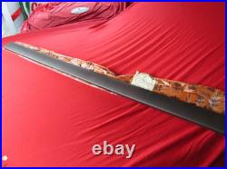 Original Alfa Romeo Alfetta Couverture Moulure pour Pare-Chocs Braun