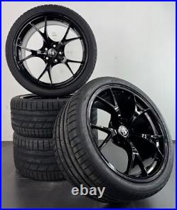 Original Alfa Romeo Giulia 19 Pouces Léger Jantes Roues Pneus D'Été 653