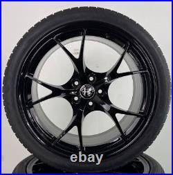 Original Alfa Romeo Giulia 19 Pouces Léger Jantes Roues Pneus D'Été 653