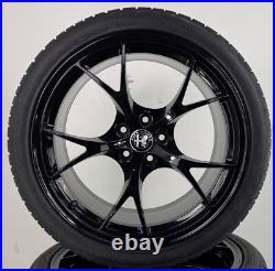 Original Alfa Romeo Giulia 19 Pouces Léger Jantes Roues Pneus D'Été 653