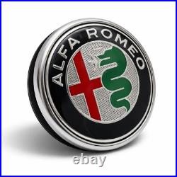 Original Alfa Romeo Giulietta Emblème Logo Bouton Poupe Château De L'Arrière