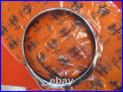 Original Alfa Romeo Spider 105 115 Phares Cadre Chromé à Gauche 60516169 Neuf