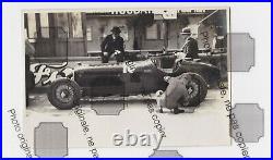 PHOTO FOTO Originale Presse 1935 GP FRANCE Scuderia FERRARI ALFA ROMEO B CHIRON