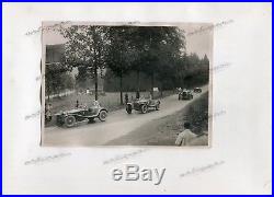 PHOTO originale Presse 1929 ALFA ROMEO 6C aux 24H de SPA Belgique GP Brochure