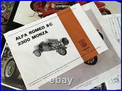Pocher ALFA ROMEO 8C 2300 MONZA! Unopen! Under original blister! Vintage Toys