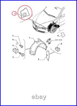 Réparation Avant Droite ALFA ROMEO 159 ORIGINALE 50502439