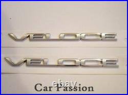 Scritte Stemmi VELOCE ALFA ROMEO GIULIA STELVIO ORIGINALE Latéraux Logo Emblème