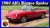 The Last Original 1986 Alfa Romeo Spider Veloce 2 0 A Rare Italian Classic Roadster The Last Original 1986 Alfa Romeo Spider Veloce 2 0 A Rare Italian Classic Roadster