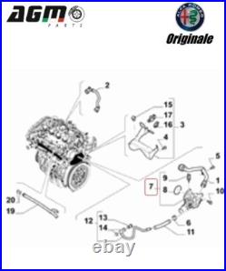 Thermostat Pompe À Eau Originale Alfa Romeo 4C Giulietta 1.8 TBi 55248483 Thermostat Pompe À Eau Originale Alfa Romeo 4C Giulietta 1.8 TBi 55248483