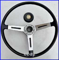 Volant Alfa Romeo 1600 Spider Duetto 1 Serie Originale 1966/69 Noir