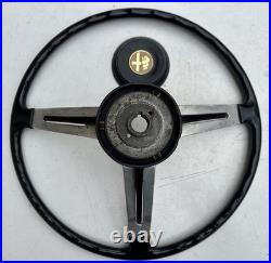 Volant Alfa Romeo 1600 Spider Duetto 1 Serie Originale 1966/69 Noir