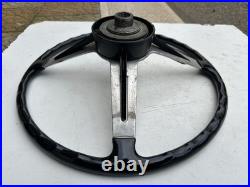 Volant Alfa Romeo 1600 Spider Duetto 1 Serie Originale 1966/69 Noir Volant Alfa Romeo 1600 Spider Duetto 1 Serie Originale 1966/69 Noir